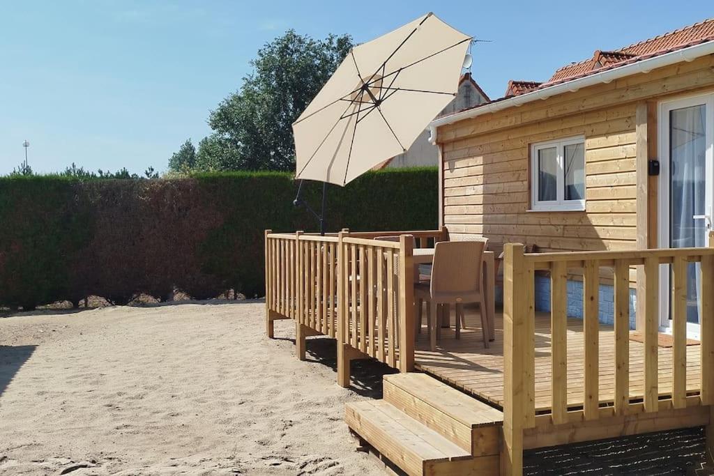Berck-Plage - 2 Hebergements Insolites Tiny House De 2 A 8 Personnes Eksteriør bilde